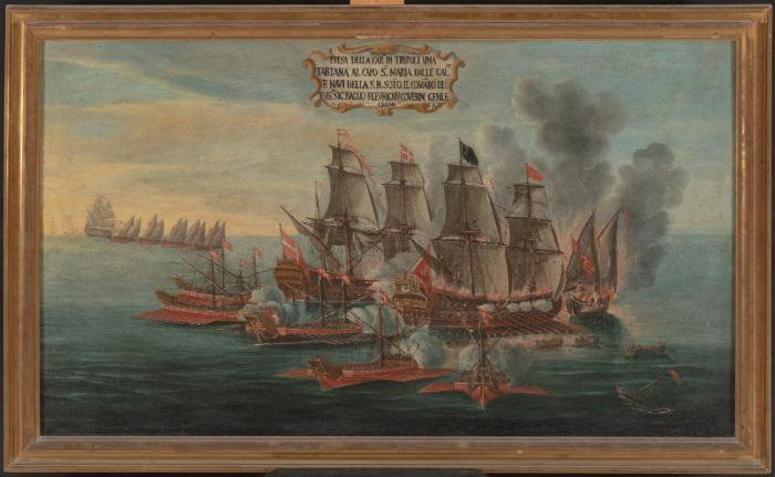 Capture of the Capitana of Tripoli in 1709