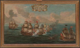 Capture of the Padrona of Tunis in 1706