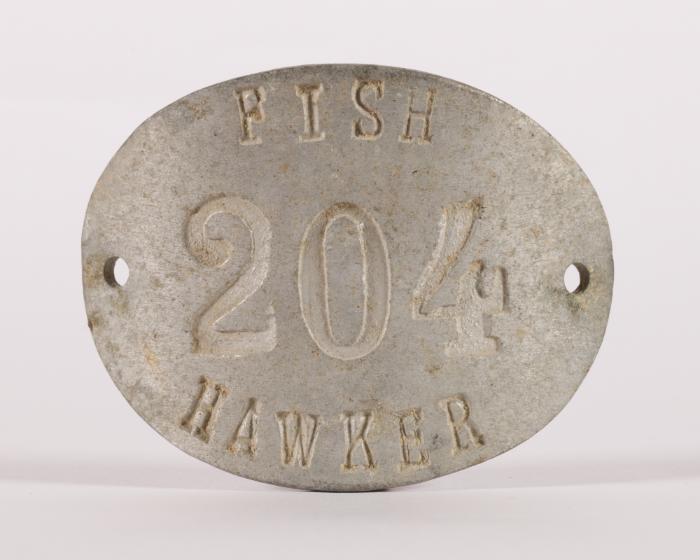 Fish Hawker Badge no.204