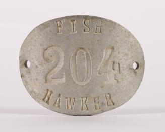 Fish Hawker Badge no.204