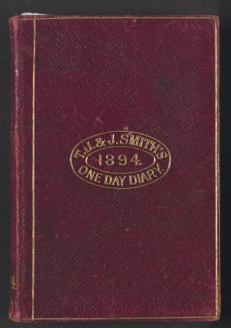 Diary of John Cecil Baker, 1894