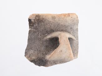 Container fragment with handle