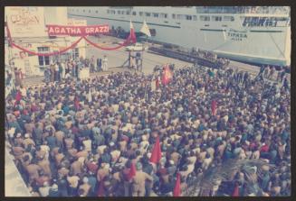 Visit of President Agatha Barbara to Malta Drydocks