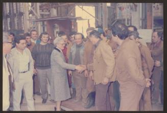 Visit of President Agatha Barbara at Malta Drydocks