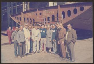 Visit of President Agatha Barbara to Malta Drydocks