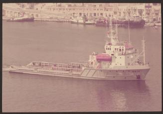 Malta Drydocks Newbuiling supply ship for China at Malta Drydocks