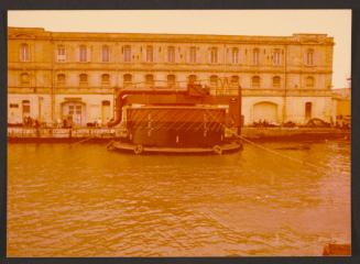 SBM Buoy after launching from Melita Slip at Malta Drydocks