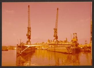 Trials of floating dock built by Malta Drydocks for Libya