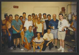 Manoel Island Yacht Yard (Malta) Malta workers during Break-time