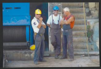 Slipping operation on Manoel Island Yacht Yard (Malta) slipway No 7; Thought and discussion.