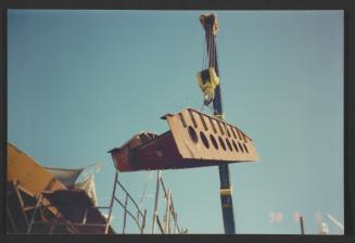 Yacht "Atlantide" at Manoel Island Yacht Yard (Malta) -  preparation for main deck panel installation.