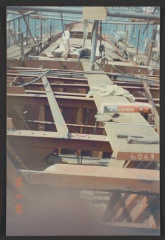 Captain inspection of works on Yacht "Atlantide" at Manoel Island Yacht Yard (Malta) - .