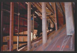 Yacht "Atlantide" at Manoel Island Yacht Yard (Malta) -   chain locker under construction.