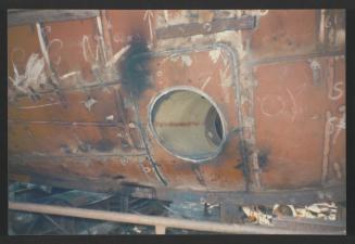 Yacht "Atlantide" at Manoel Island Yacht Yard (Malta) -  Various works in-hand progressing