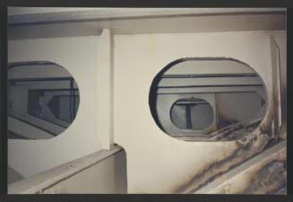 Yacht "Atlantide" at Manoel Island Yacht Yard (Malta) -  internal fuel tank alterations after Lloyd's surveyor instructions.