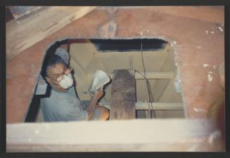 Yacht "Atlantide" at Manoel Island Yacht Yard (Malta) -  Various works in-hand progressing