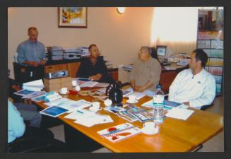 Painting seminar. International paints at Manoel Island Yacht Yard (Malta)