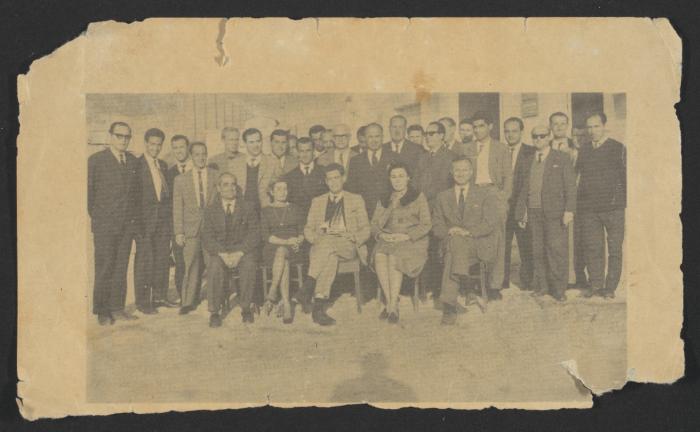 Manoel Island Yacht Yard (Malta)  Management Employees Group Photo (60's)