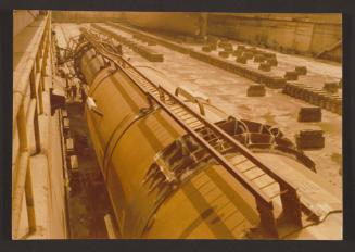 SBM "TAZERKA" Project - Submerged octagonal base structure fabricated in No 7 Dock at Malta Drydocks