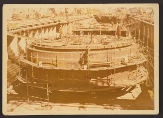 Single Buoy Mooring (SBM) construction of buoy at Malta Drydocks No 1 dock