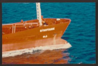 New Oil Cargo Tanker built at Malta Shipbuilding (MSCL) "Stavtank" during sea trials