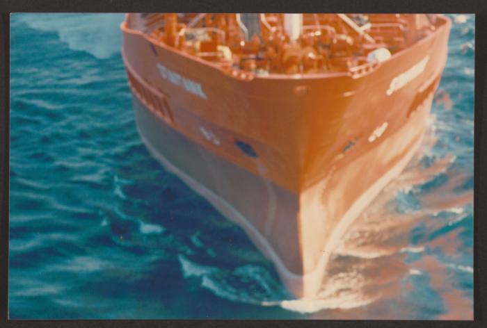 New Oil Cargo Tanker built at Malta Shipbuilding (MSCL) "Stavtank" during sea trials