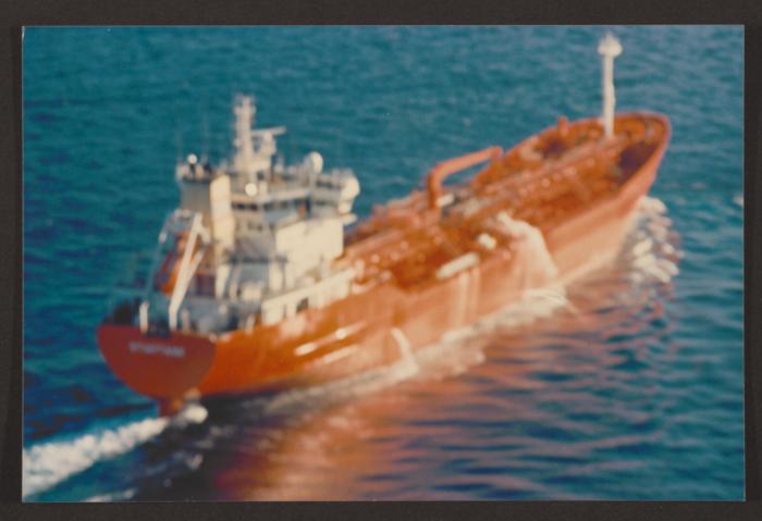 New Oil Cargo Tanker built at Malta Shipbuilding (MSCL) "Stavtank" during sea trials