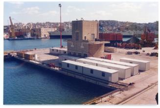 Malta Drydocks photo during the Conversion of m/t "Northia" to FPSO "IKDAM"