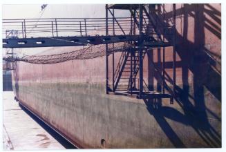 Malta Drydocks photo during the Conversion of m/t "Northia" to FPSO "IKDAM"