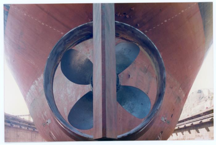 Malta Drydocks photo during the Conversion of m/t "Northia" to FPSO "IKDAM"