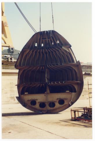 Malta Drydocks photo during the Conversion of m/t "Northia" to FPSO "IKDAM"