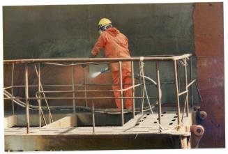 Malta Drydocks photo during the Conversion of m/t "Northia" to FPSO "IKDAM"