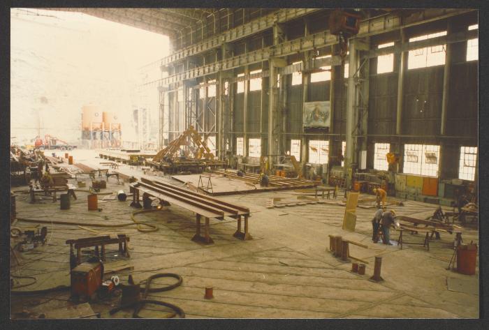Malta Drydocks photo during the Conversion of m/t "Northia" to FPSO "IKDAM"