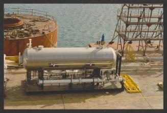 Malta Drydocks photo during the Conversion of m/t "Northia" to FPSO "IKDAM"