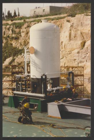 Malta Drydocks photo during the Conversion of m/t "Northia" to FPSO "IKDAM"