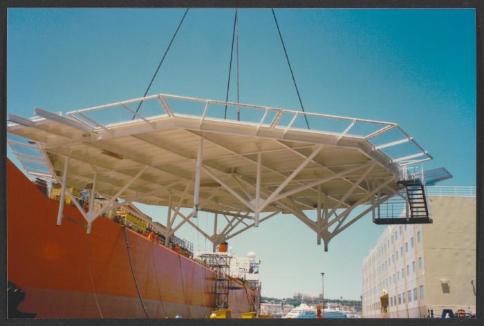 Malta Drydocks photo during the Conversion of m/t "Northia" to FPSO "IKDAM"