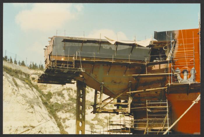 Malta Drydocks photo during the Conversion of m/t "Northia" to FPSO "IKDAM"