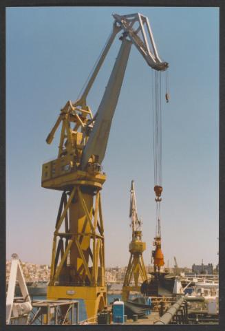 Malta Drydocks photo during the Conversion of m/t "Northia" to FPSO "IKDAM"