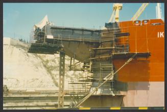 Malta Drydocks photo during the Conversion of m/t "Northia" to FPSO "IKDAM"