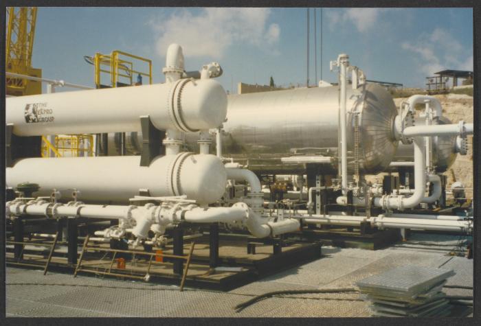 Malta Drydocks photo during the Conversion of m/t "Northia" to FPSO "IKDAM"