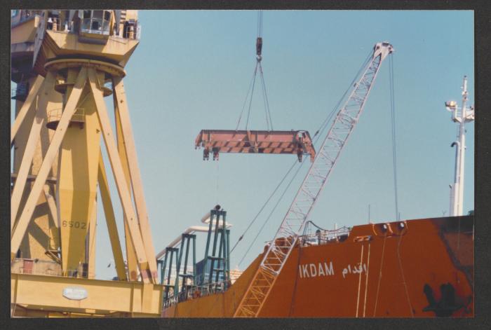 Malta Drydocks photo during the Conversion of m/t "Northia" to FPSO "IKDAM"