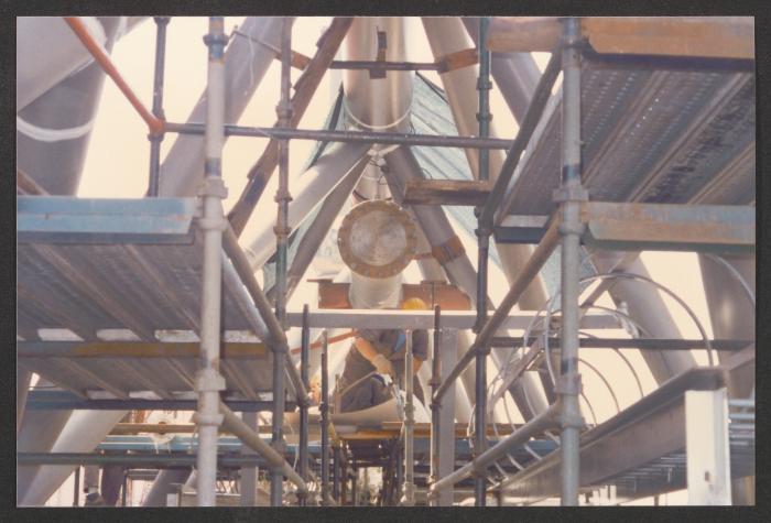 Malta Drydocks photo during the Conversion of m/t "Northia" to FPSO "IKDAM"