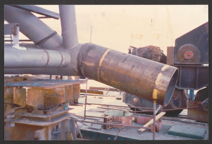 Malta Drydocks photo during the Conversion of m/t "Northia" to FPSO "IKDAM"