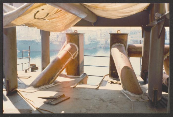 Malta Drydocks photo during the Conversion of m/t "Northia" to FPSO "IKDAM"