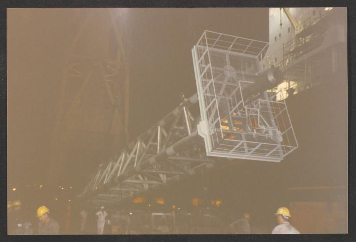 Malta Drydocks photo during the Conversion of m/t "Northia" to FPSO "IKDAM"