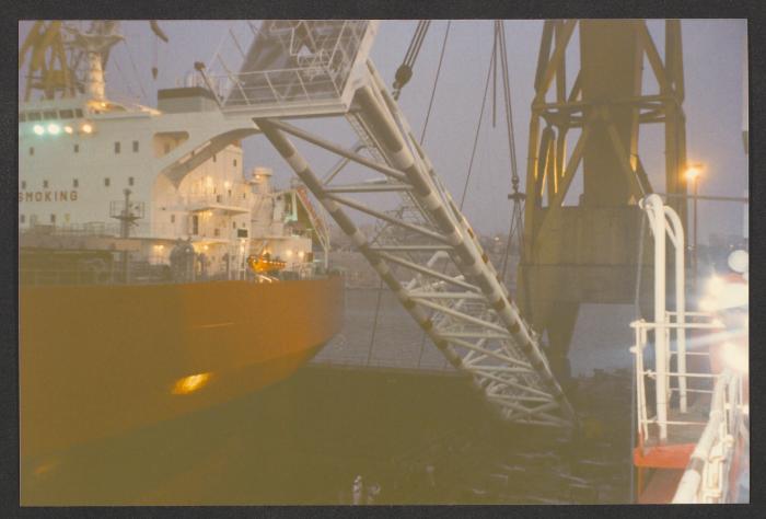 Malta Drydocks photo during the Conversion of m/t "Northia" to FPSO "IKDAM"