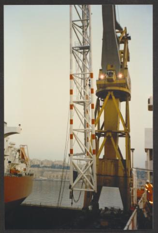 Malta Drydocks photo during the Conversion of m/t "Northia" to FPSO "IKDAM"