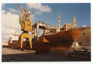 Malta Shiprepair Yard - Ship "Gregale" Dock No 3 repairs