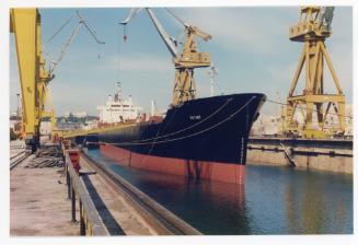Malta Shiprepair Yard - Ship "Patriot" Dock No 5 repairs