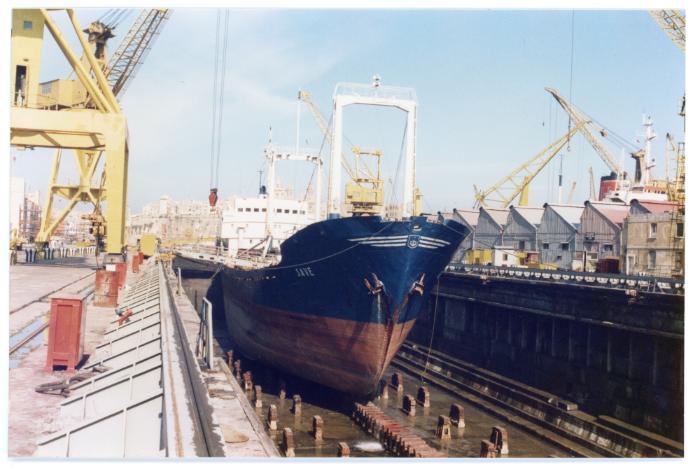 Malta Shiprepair Yard - Ship "Save" Dock No 5 repairs